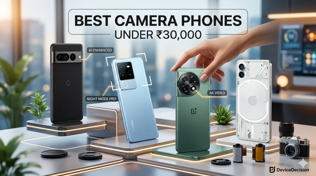 Best Camera Phones Under 30000 in India