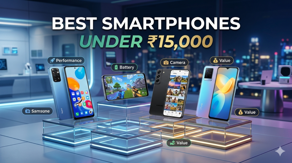 Best Smartphones Under ₹15000 in India