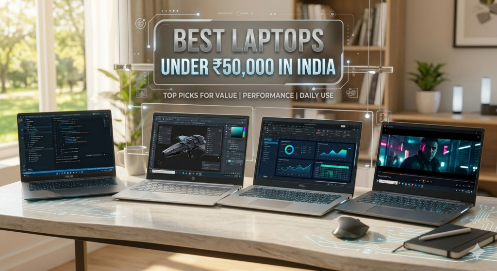 Best Laptops Under ₹50000 in India