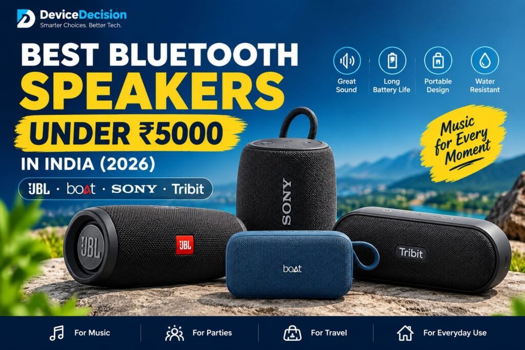 best Bluetooth speakers under 5000