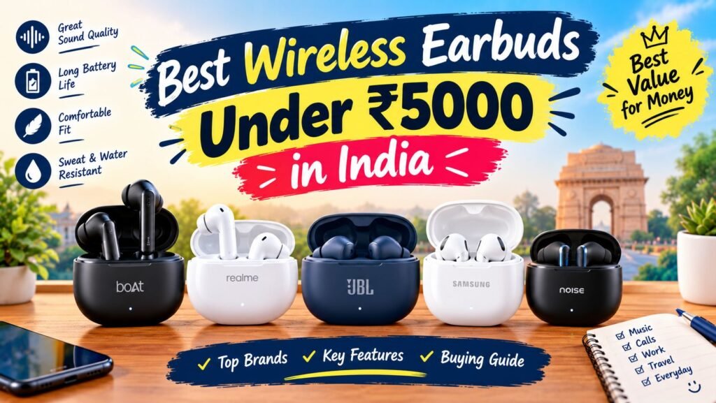 Best Wireless Earbuds Under 5000